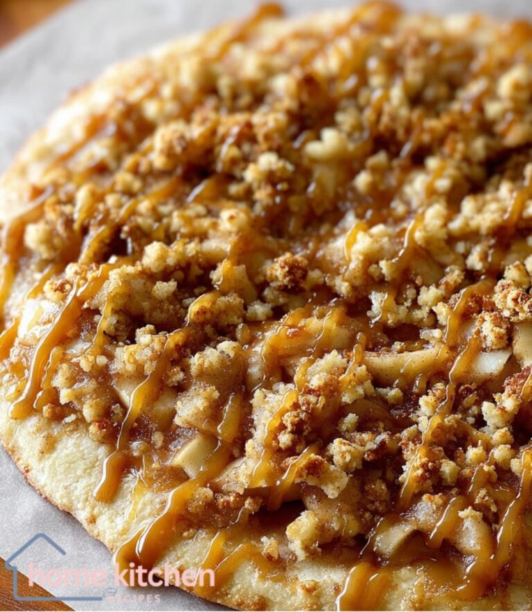 Apple Crisp Pizza