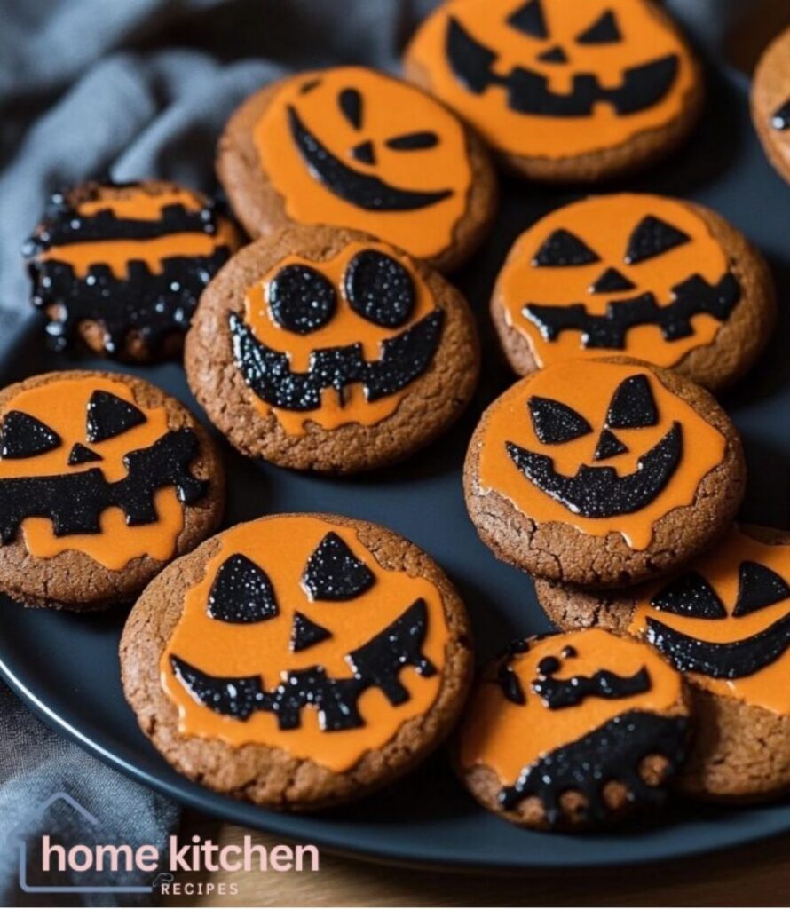 Black Cocoa Halloween Cookies