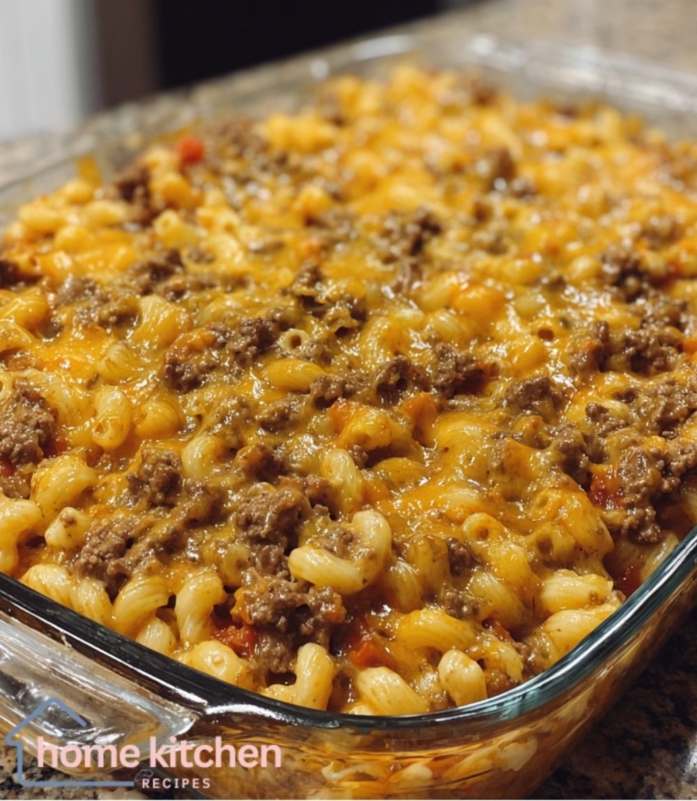Cheeseburger Casserole