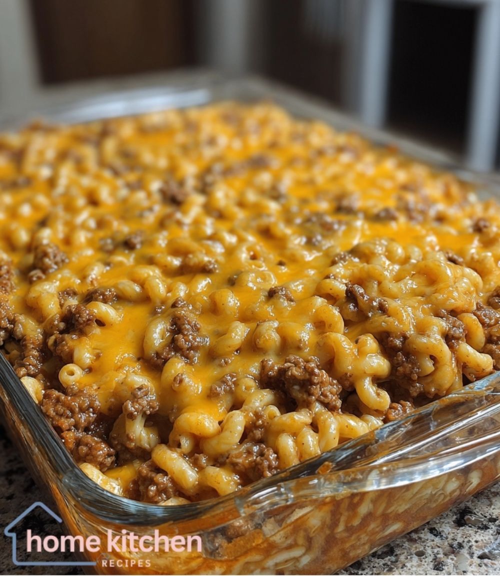 Cheeseburger Casserole
