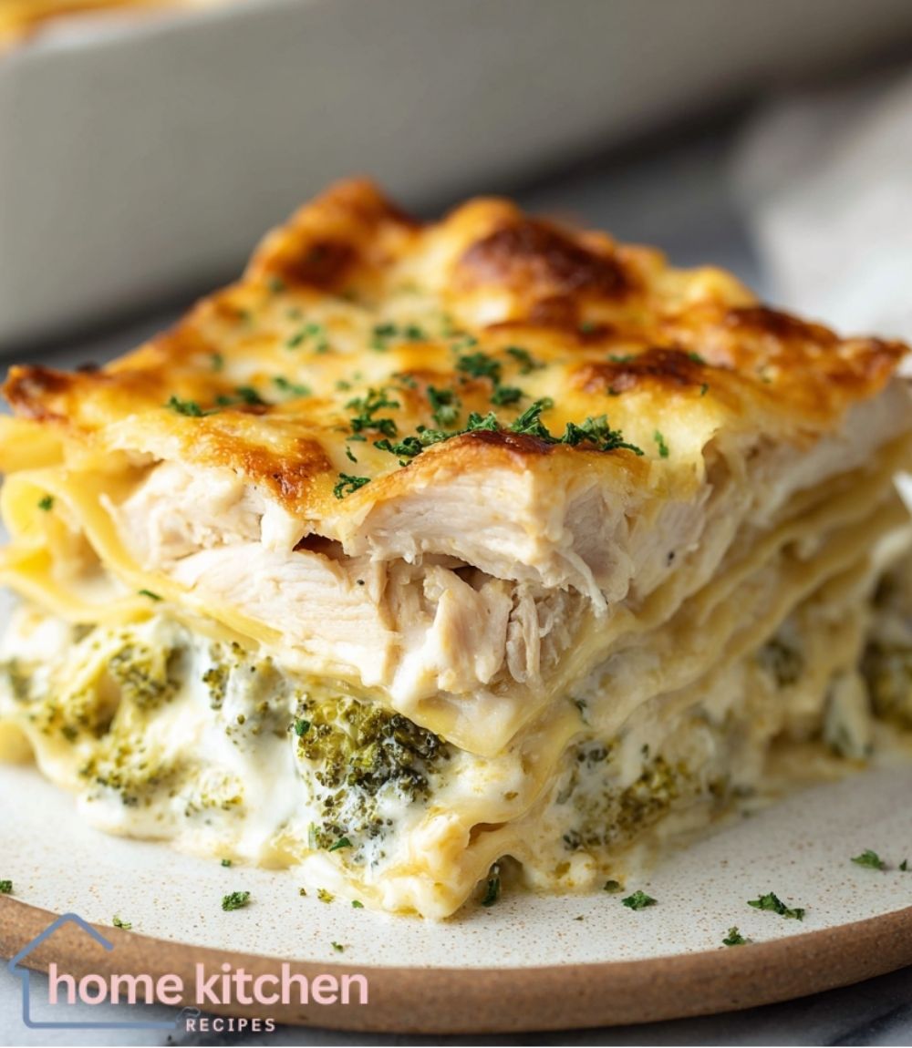 Creamy Chicken Lasagna