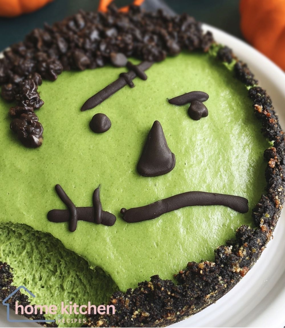 Frankenstein Pie {Vegan, Paleo, No-Bake}