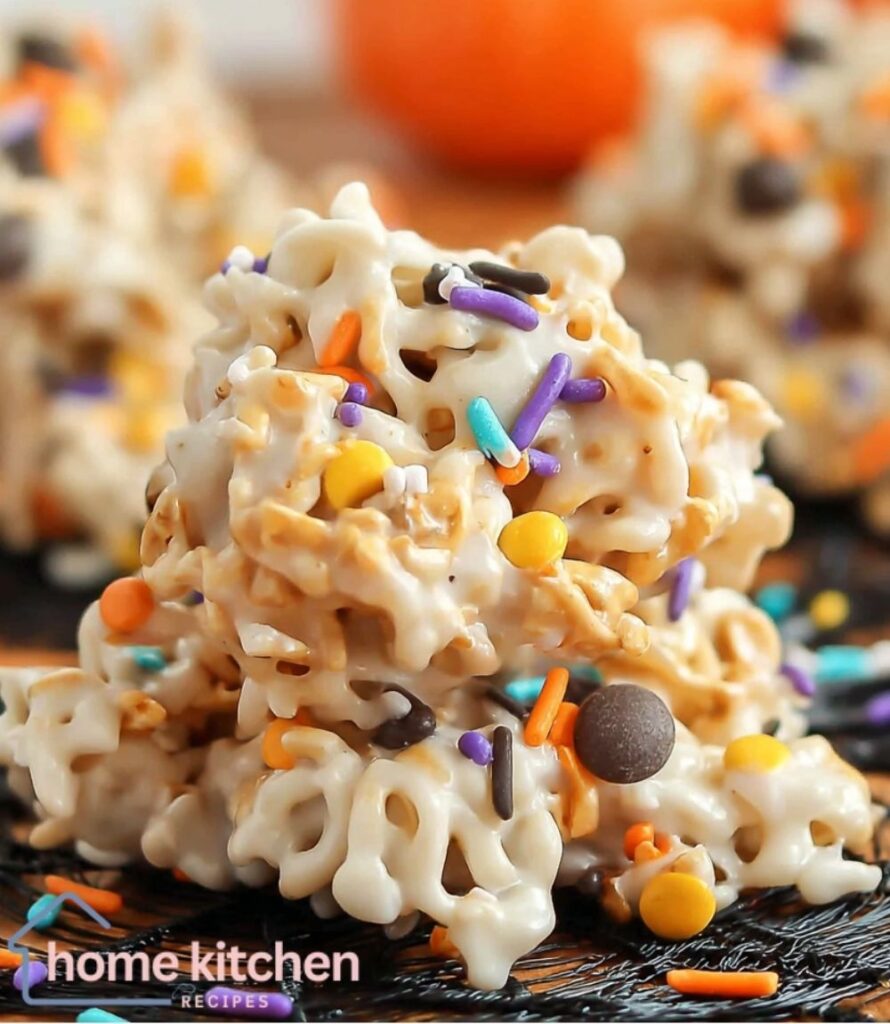 Crockpot Halloween Haystacks