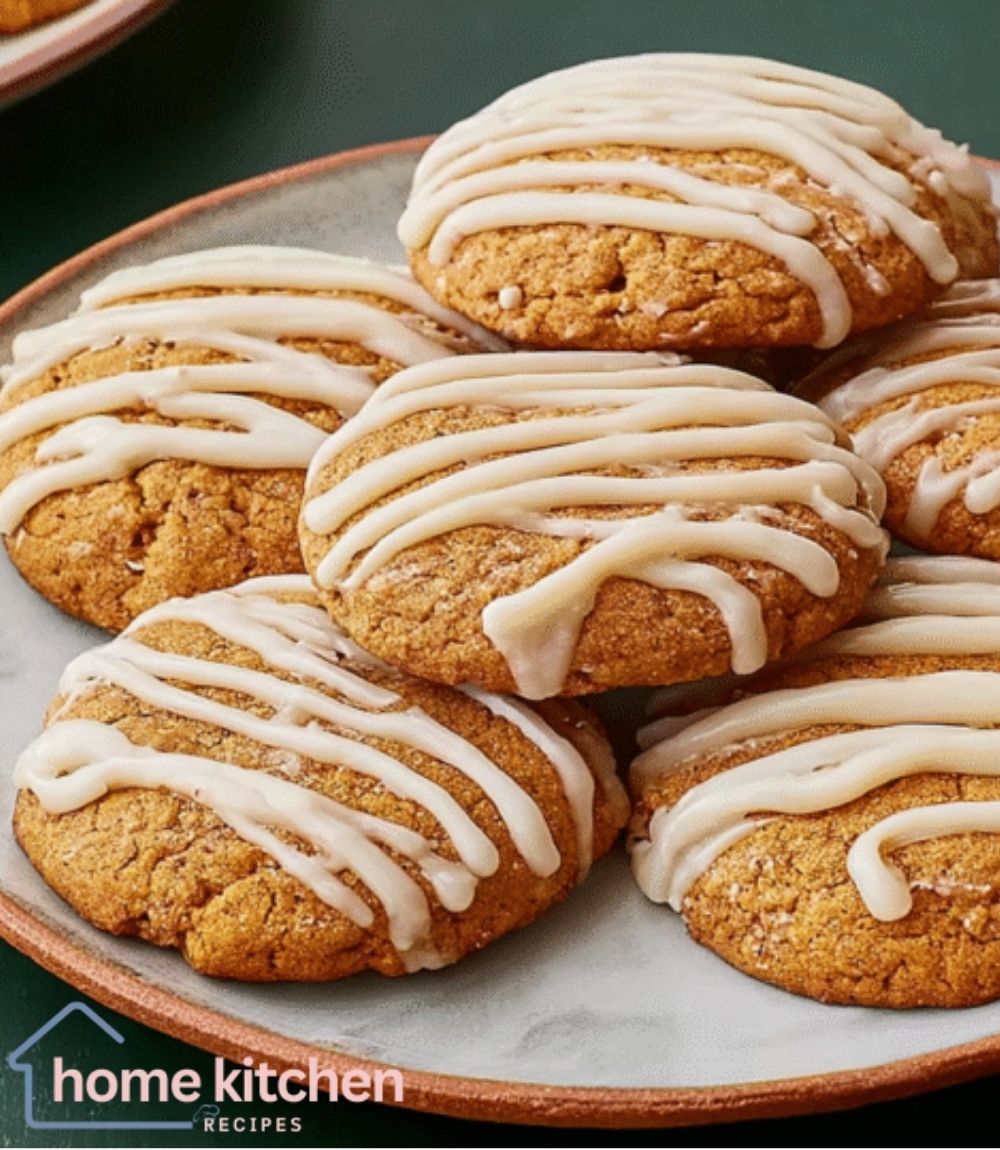 Iced Pumpkin Cookies Recipe