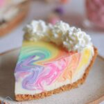 No Bake Easter Swirl Cake