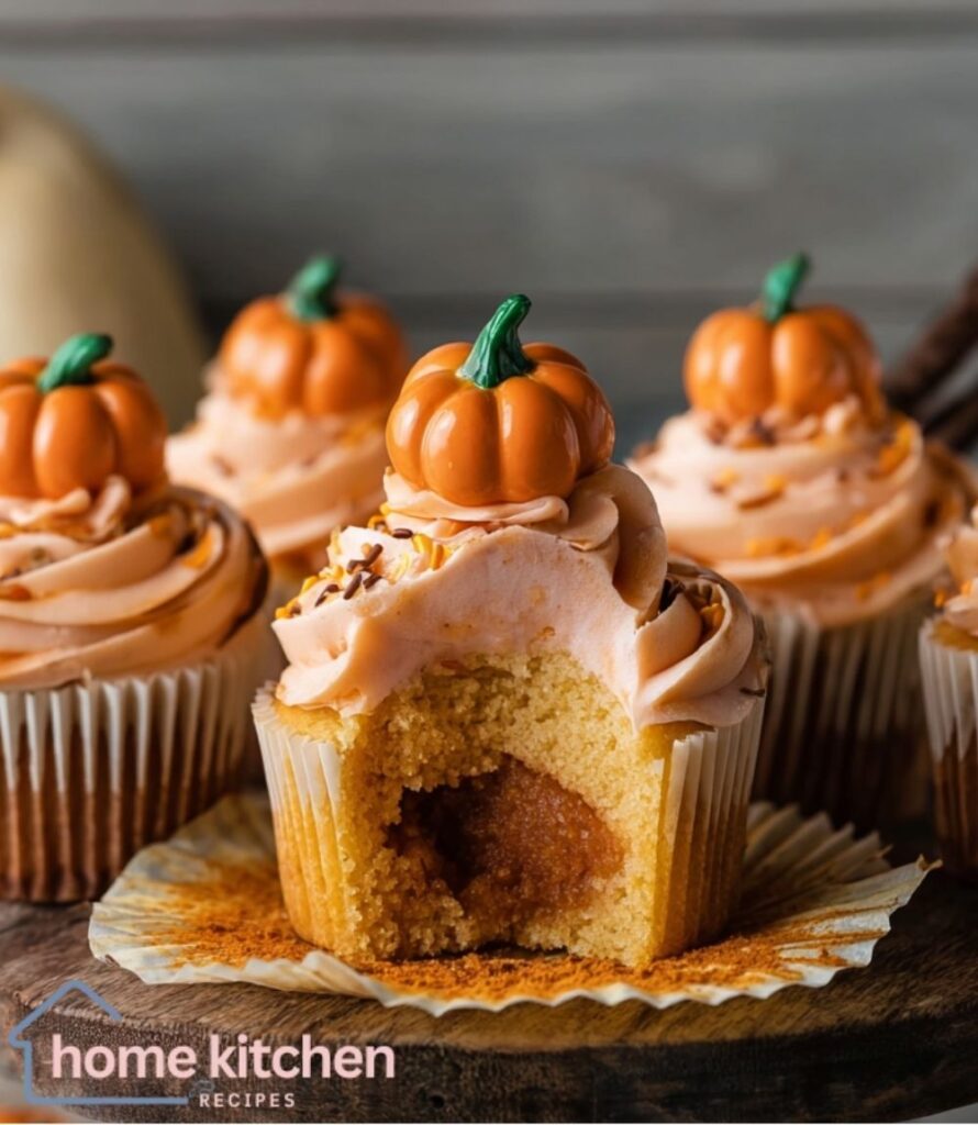 Pumpkin Patch Explosion Cupcakes