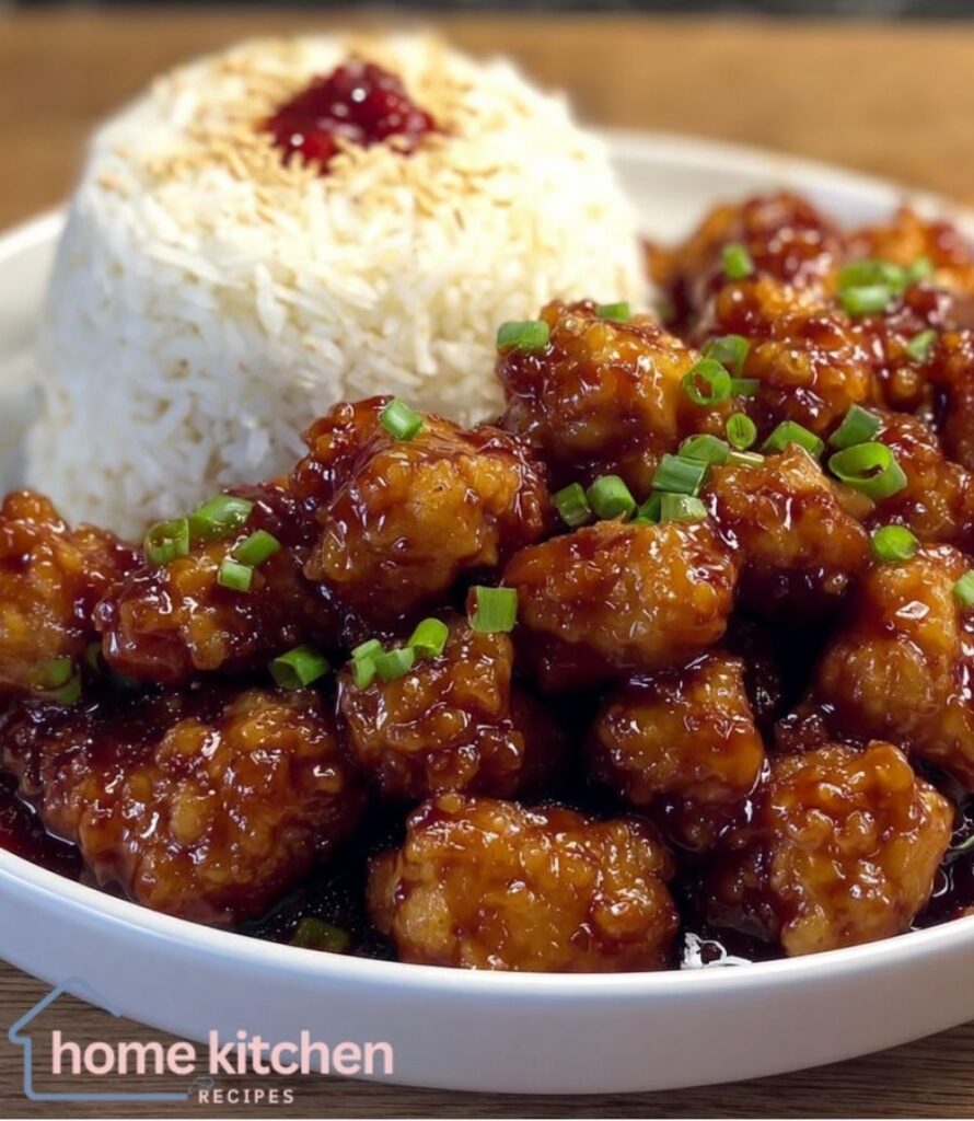 Slow Cooker Spicy Orange General Tso’s Chicken