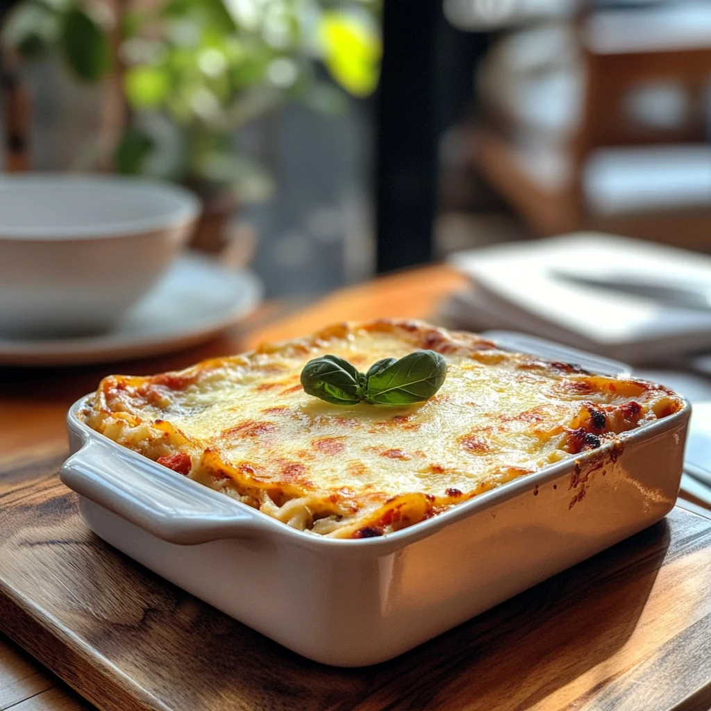 Seafood Lasagna