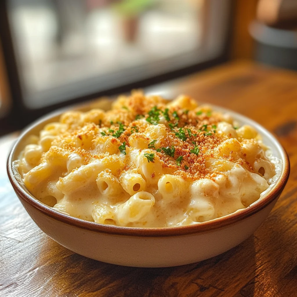 Three Cheese Macaroni and Cheese