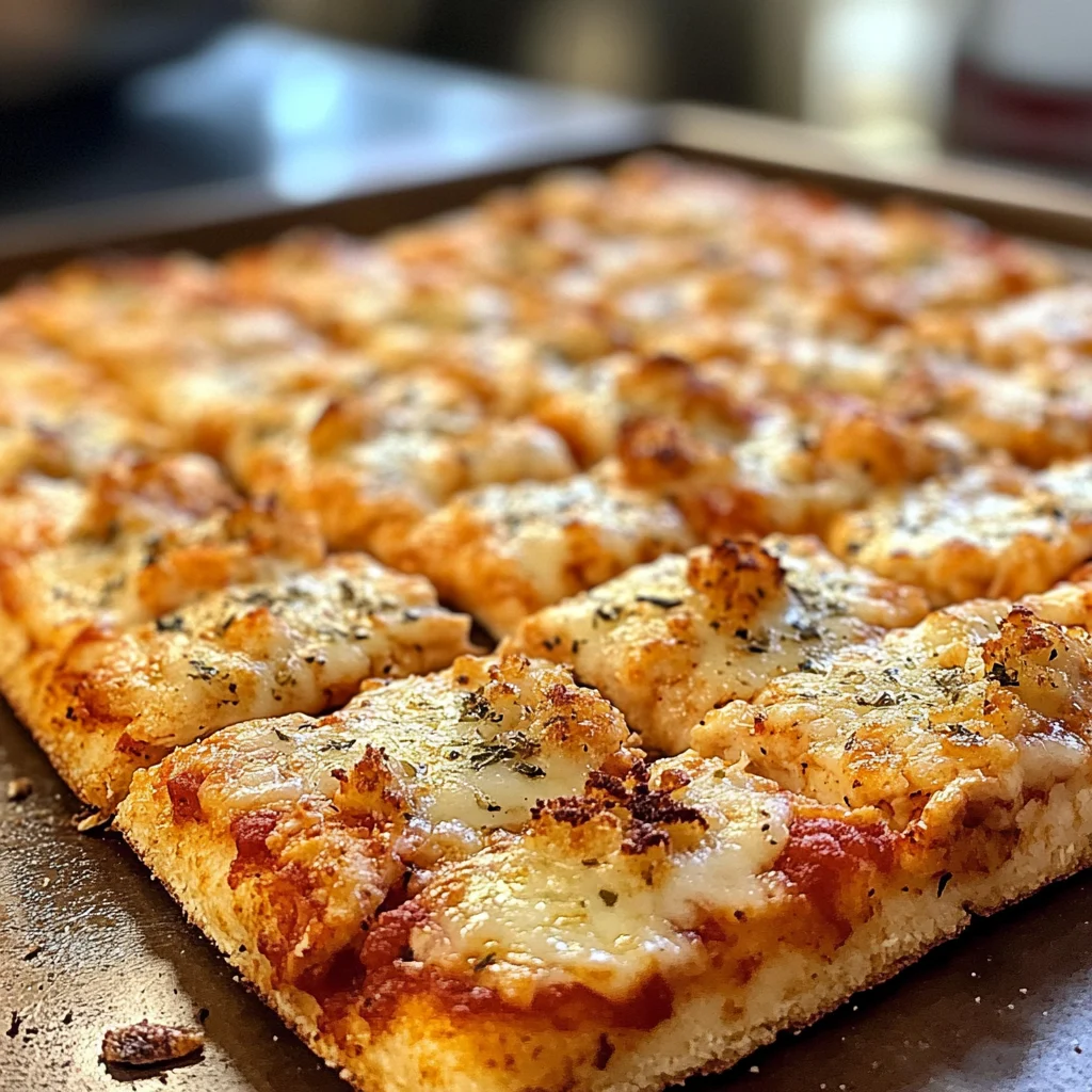 Chicken Crust Pizza