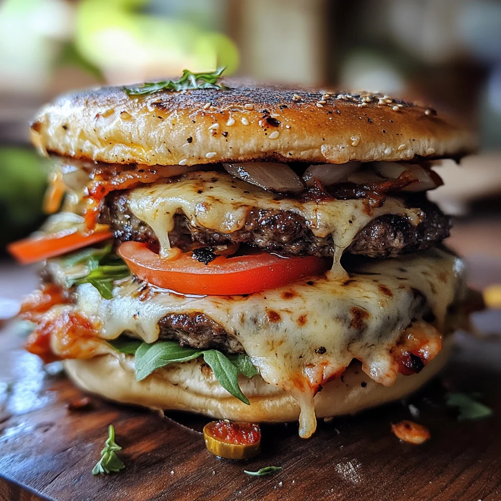 Pizza Burger Recipe