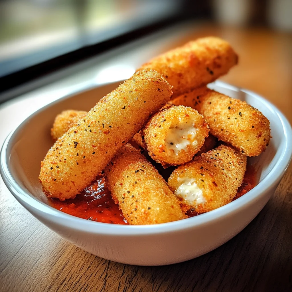 Nashville Hot Mozzarella Sticks