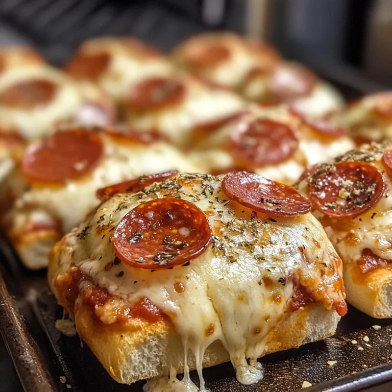 Pepperoni Pizza Sliders