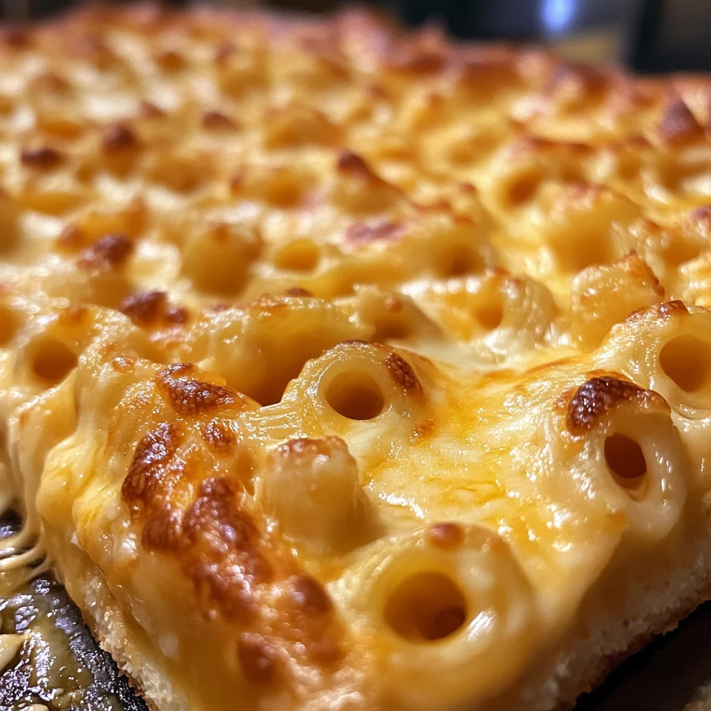 Macaroni and Cheese Pizza