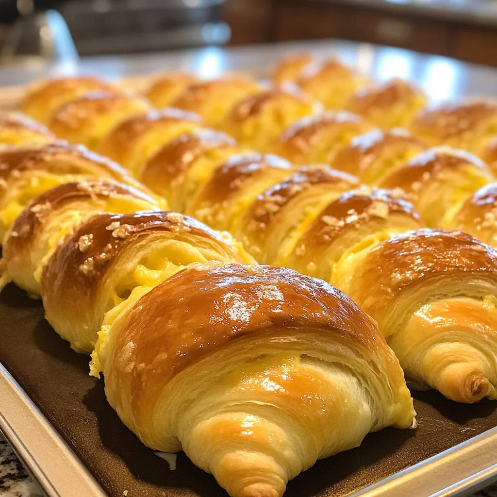 Lemon Cheesecake Crescent Rolls