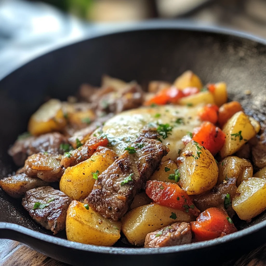 Steak and Potato Breakfast Hash