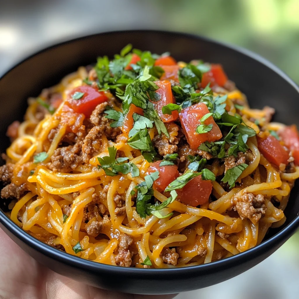 Taco Spaghetti Recipe