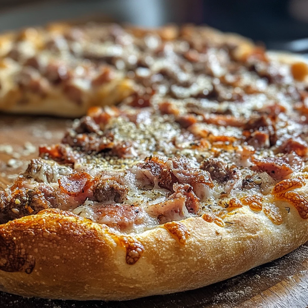 Meat Lovers Pizza Bread