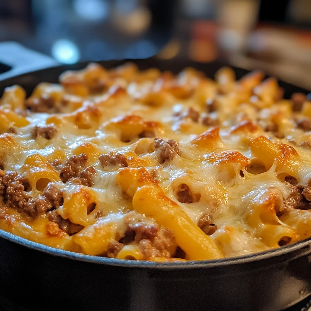 Cheesy Hamburger Casserole