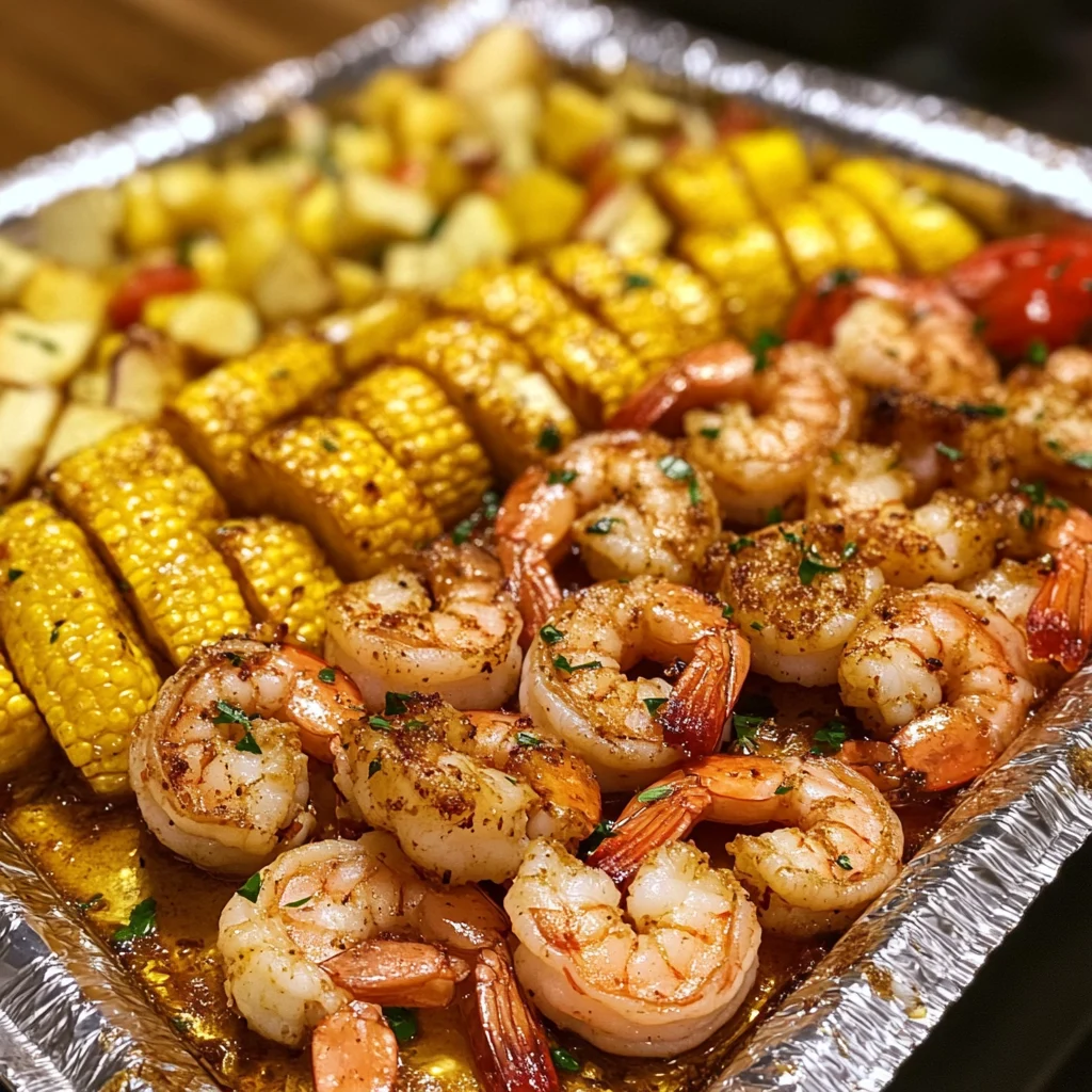Sheet Pan Shrimp Boil