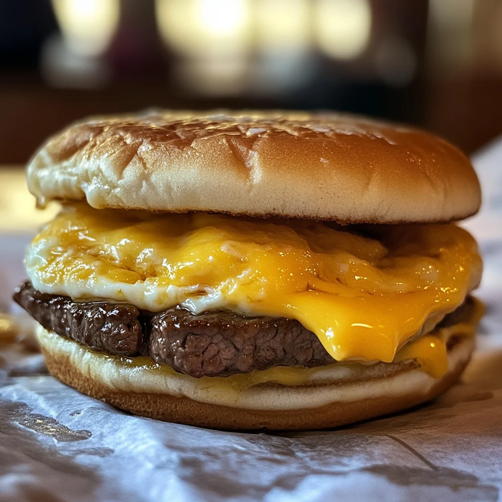 Copycat McDonalds Steak Egg And Cheese