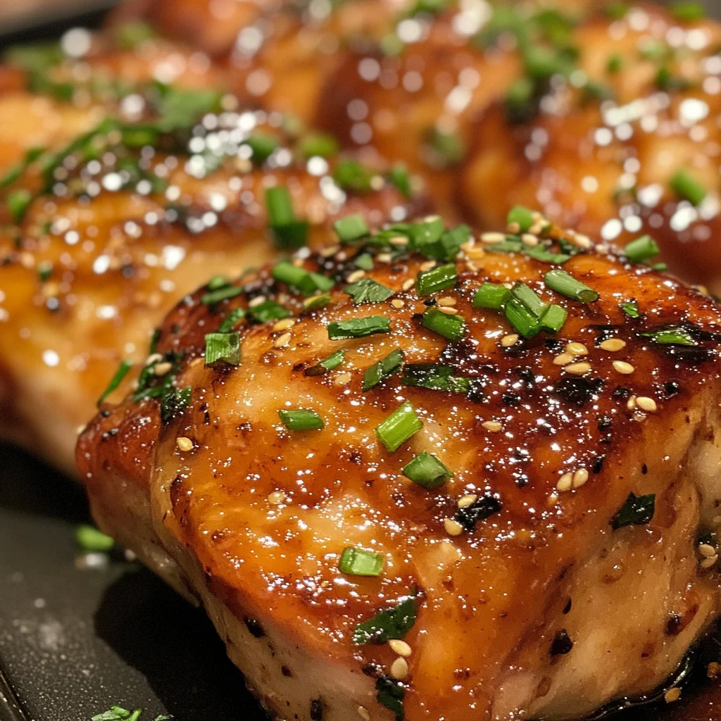 Honey BBQ Baked Chicken