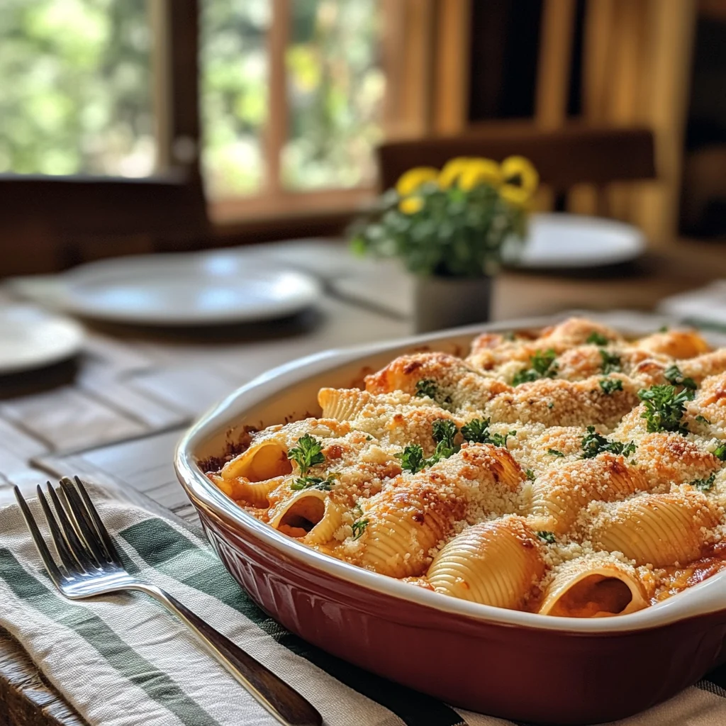 Cheesy Stuffed Shells
