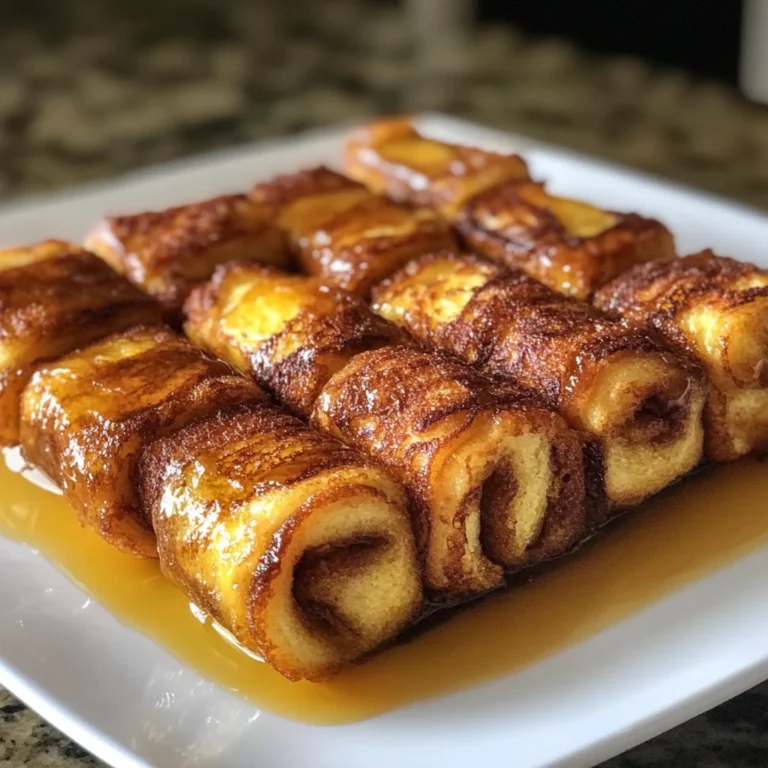 French Toast Roll-Ups