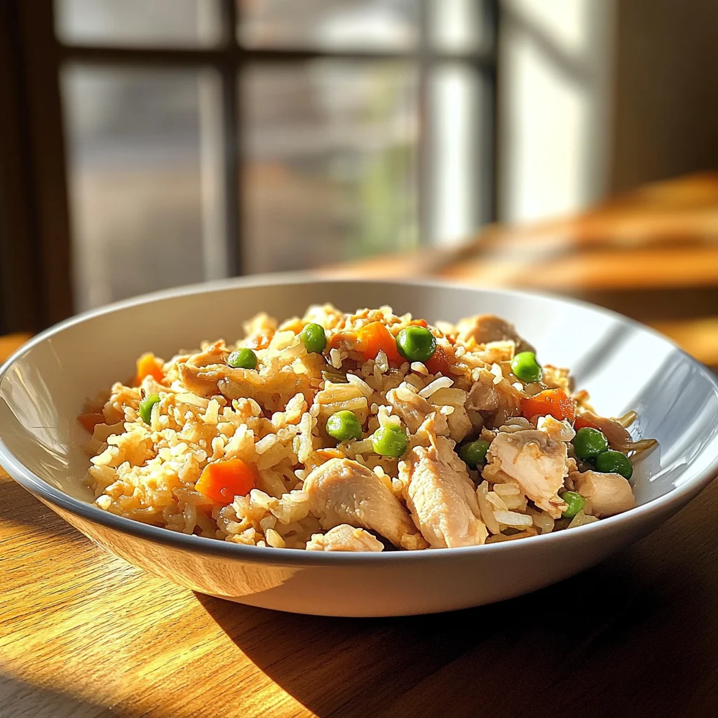 Easy Chicken Fried Rice