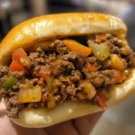 Philly Cheese Steak Sloppy Joes
