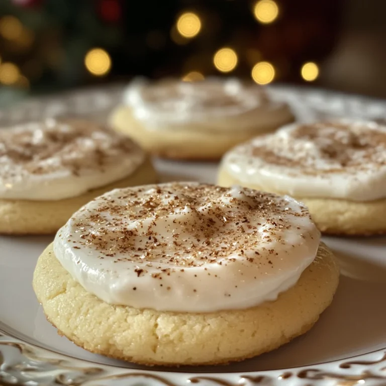 Eggnog Tres Leches Cookies