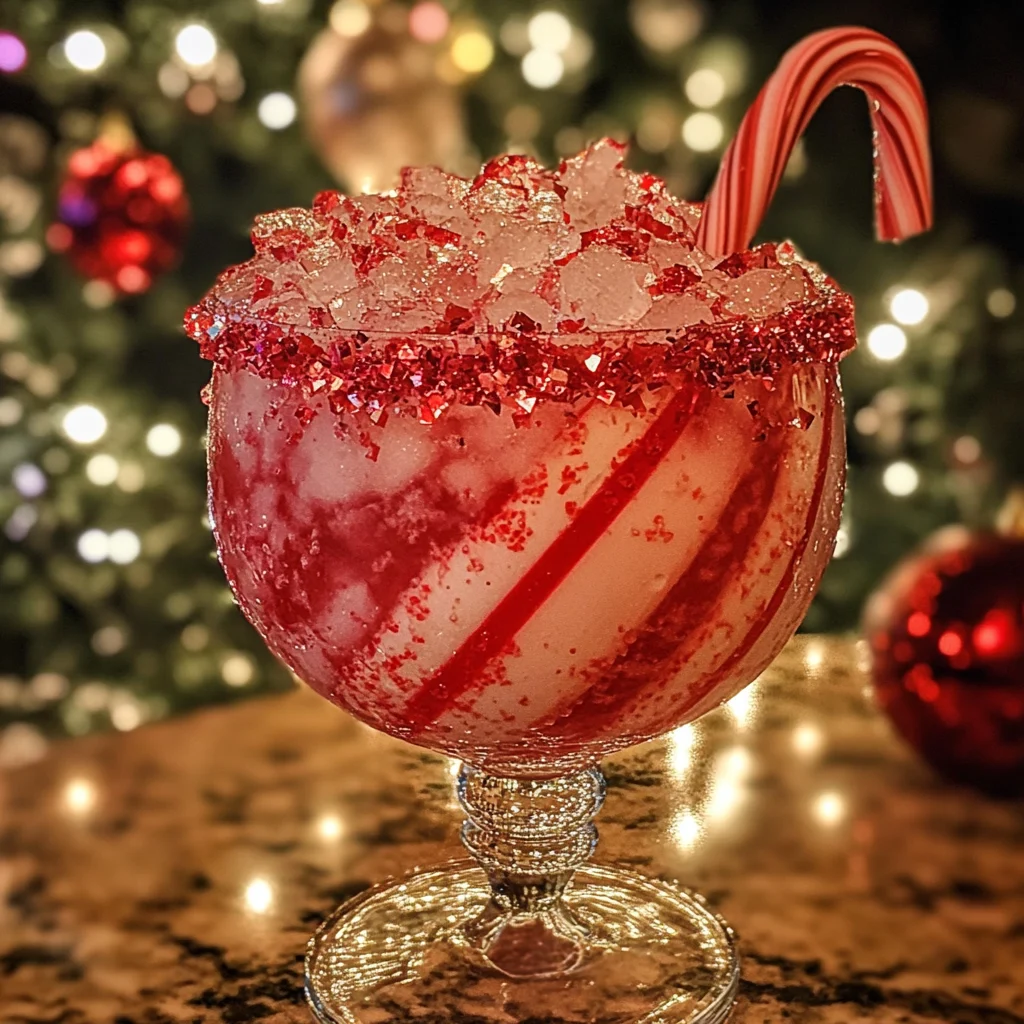 Candy Cane Christmas Punch