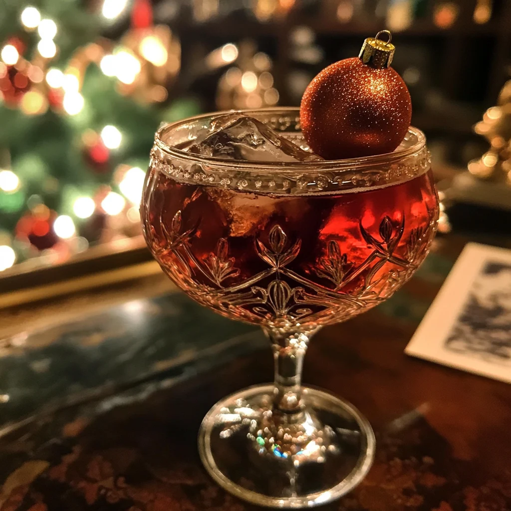 Christmas Ornament Cocktail