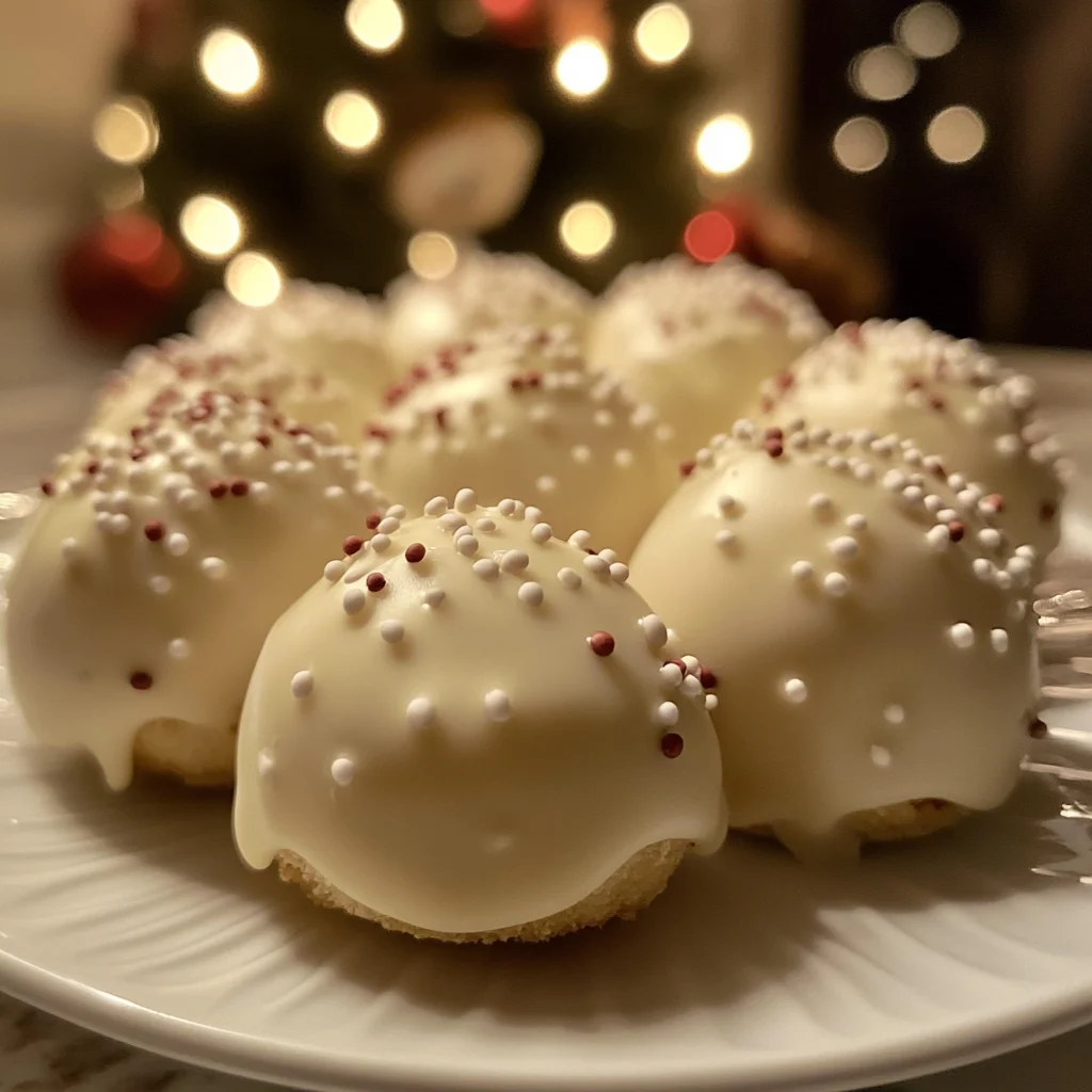 Eggnog Cake Balls