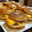 Wholesome Bagel Breakfast Sliders