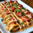 Irresistible Strawberry-Filled Enchiladas